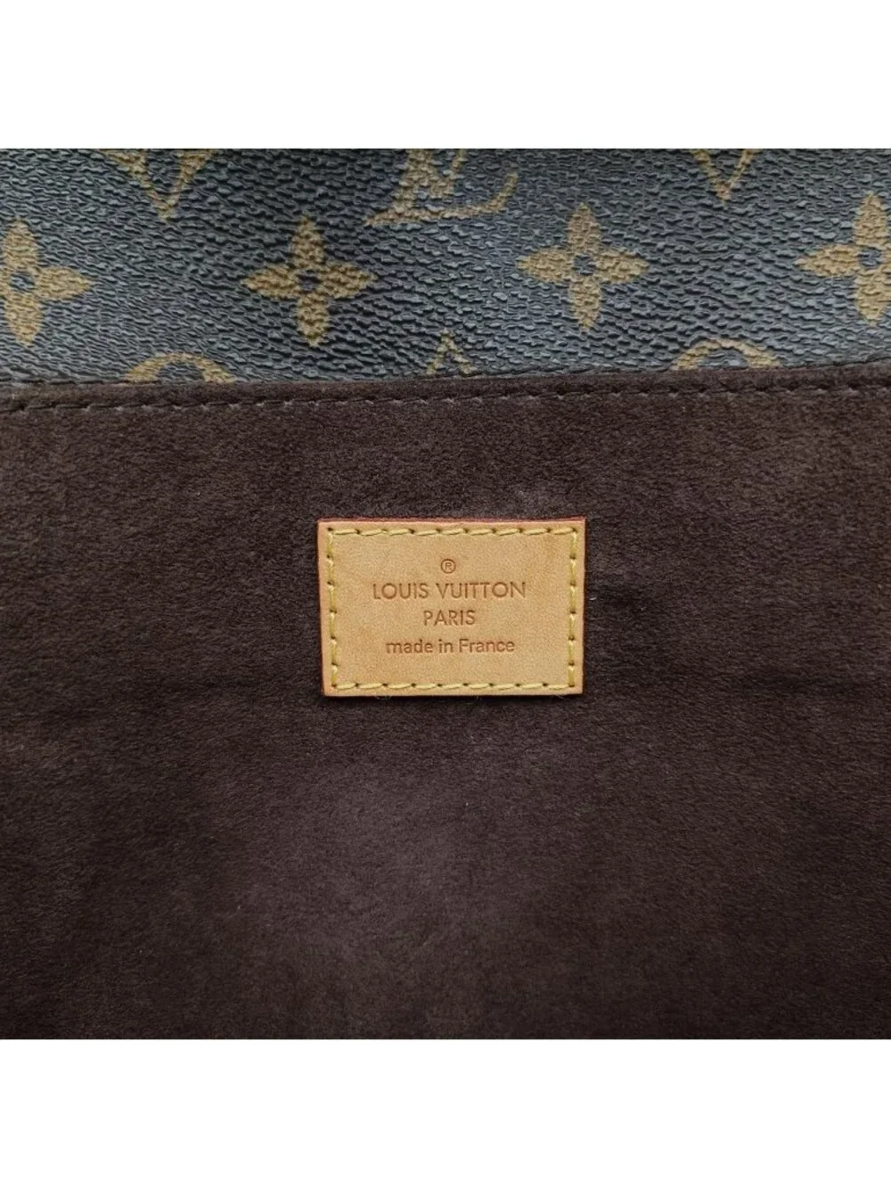 Louis Vuitton Pochette Metis MM Monogram Brown Canvas Handbag
